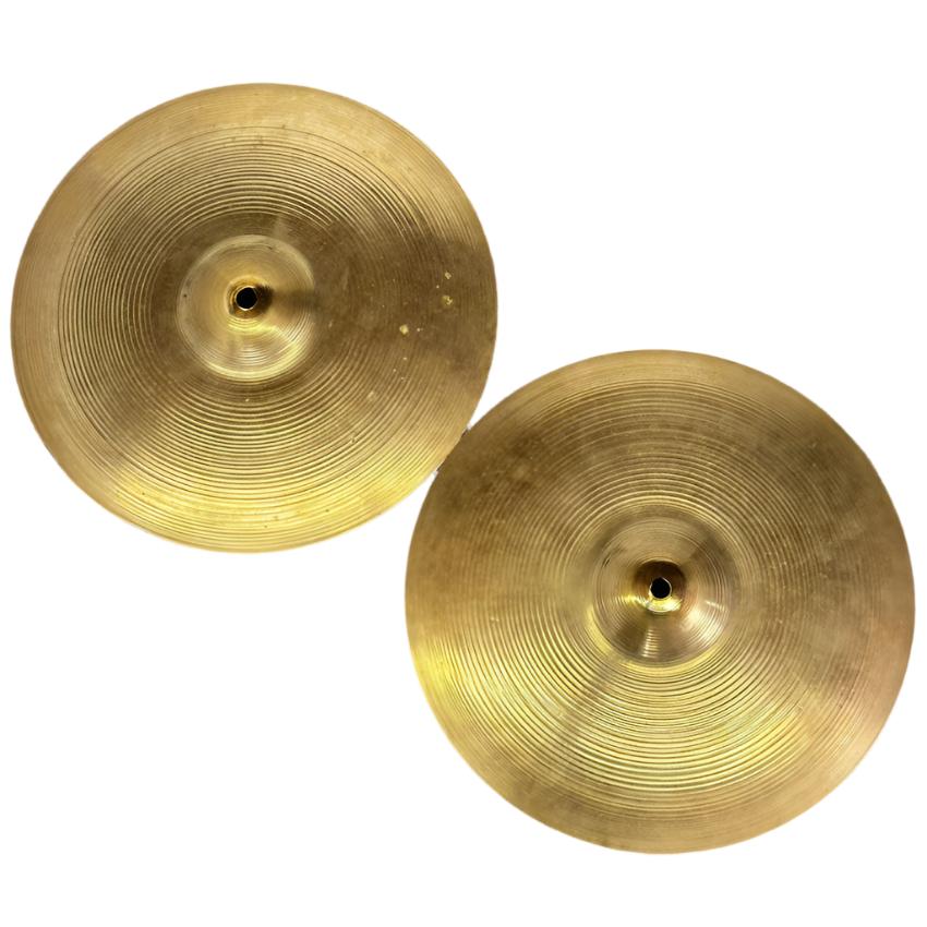 Used Vintage Zildjian A Hi Hat Cymbals 14" 864/877 grams - Fair - Drum Center Of Portsmouth
