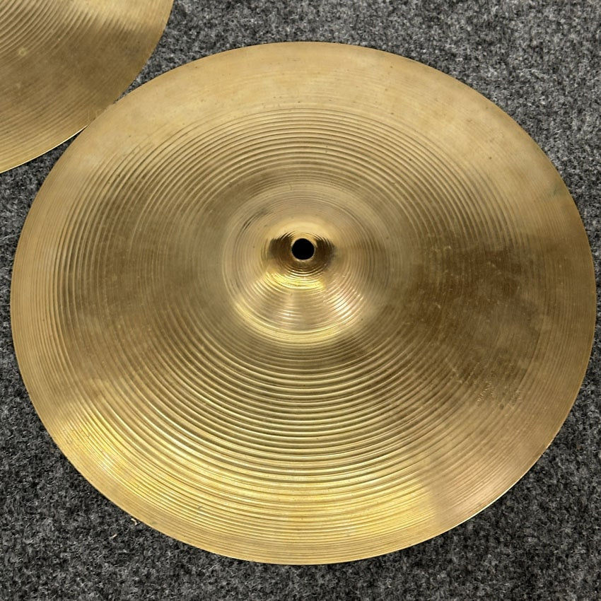 Used Vintage Zildjian A Hi Hat Cymbals 14" 864/877 grams - Fair - Drum Center Of Portsmouth