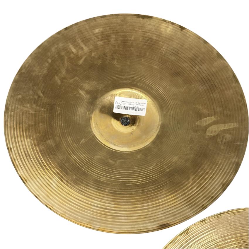Used Vintage Zildjian A Hi Hat Cymbals 14" 864/877 grams - Fair - Drum Center Of Portsmouth