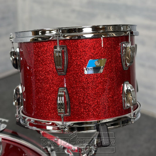 Ludwig Classic Maple Super 70s 3pc Drum Set "Big Red Machine" - Drum Center Of Portsmouth
