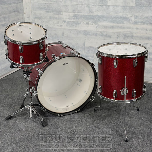 Ludwig Classic Maple Super 70s 3pc Drum Set "Big Red Machine" - Drum Center Of Portsmouth
