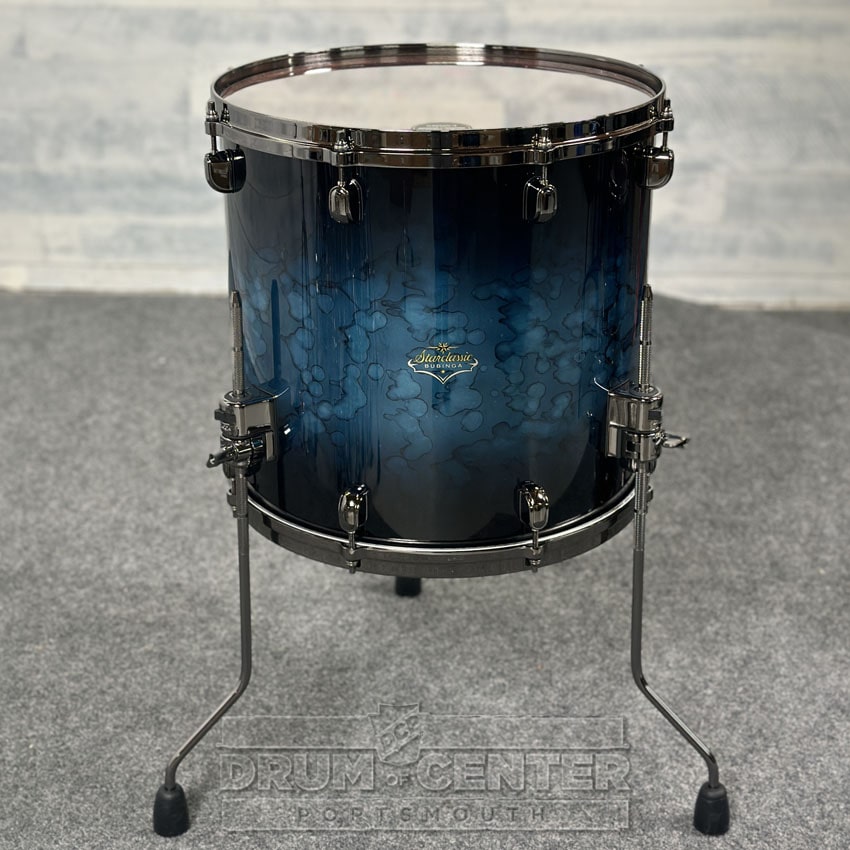 Tama Starclassic Bubinga 4pc Drum Set Blue Swell Burst - Made in Japan! - Drum Center Of Portsmouth