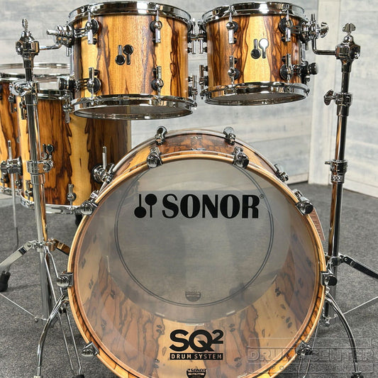 Sonor SQ2 Beech 5pc Drum Set African Marble Semi Gloss - Drum Center Of Portsmouth