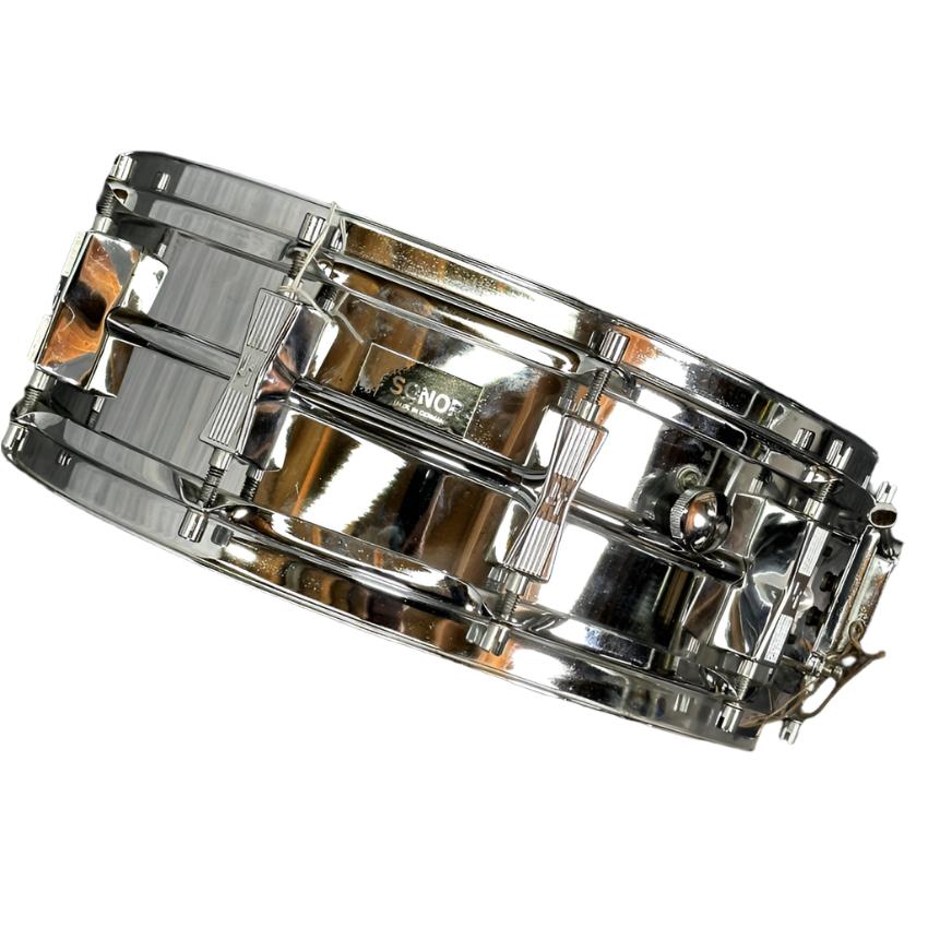 Used Sonor D500 Phonic Steel Snare Drum 14x5 - Very Good - Drum Center Of Portsmouth