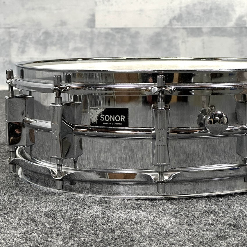 Used Sonor D500 Phonic Steel Snare Drum 14x5 - Very Good - Drum Center Of Portsmouth