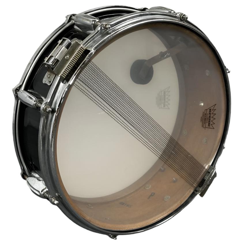 Used Vintage Slingerland Radio King Snare Drum Black 14x5 - Fair - Drum Center Of Portsmouth