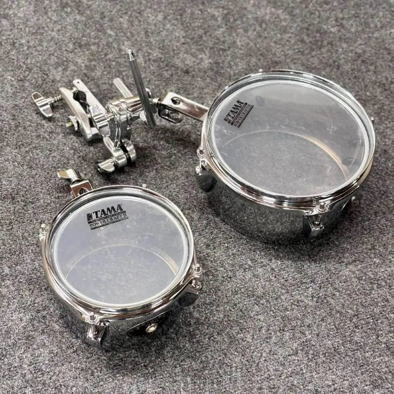 Used Tama Mini-Tymps 6" & 8" w/Clamp - Excellent - Drum Center Of Portsmouth