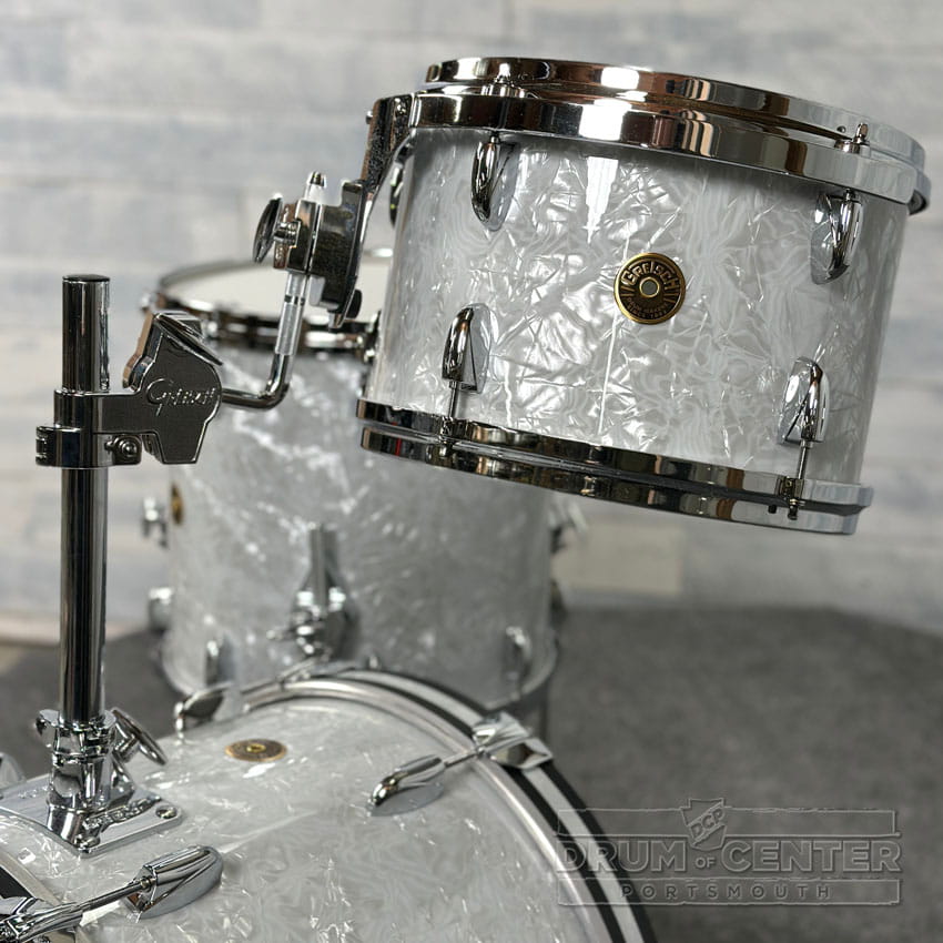 Gretsch USA Custom 3pc Drum Set 18/12/14 '60s Marine Pearl - Drum Center Of Portsmouth
