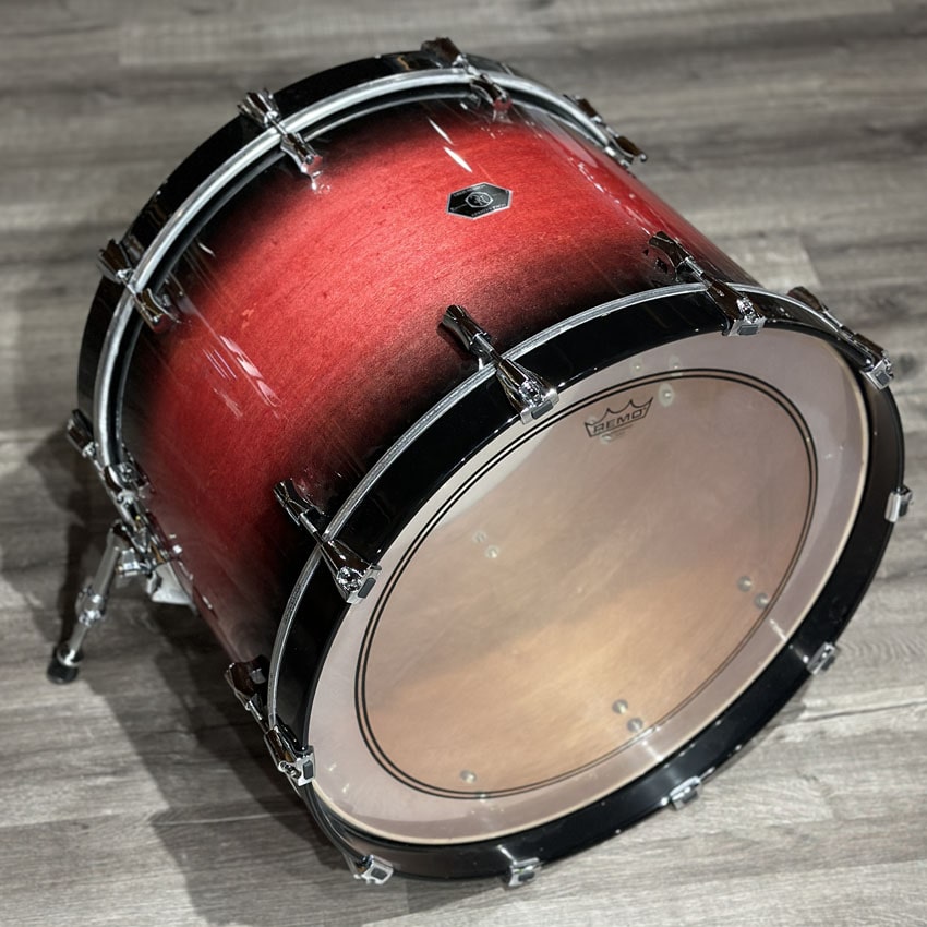Used Noble & Cooley Horizon 4pc Drum Set Black Cherry Burst Gloss - Very Good - Drum Center Of Portsmouth