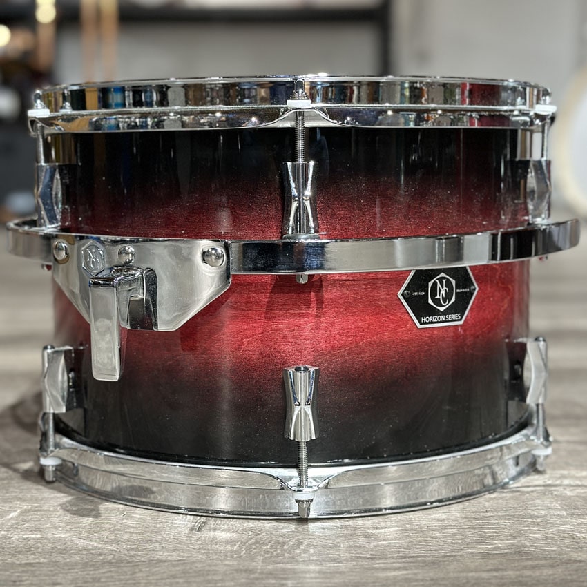 Used Noble & Cooley Horizon 4pc Drum Set Black Cherry Burst Gloss - Very Good - Drum Center Of Portsmouth