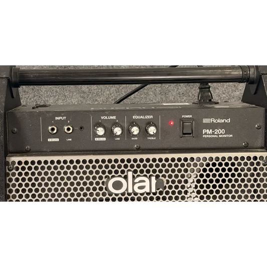 Used Roland PM200 Drum Amp - Good - Drum Center Of Portsmouth