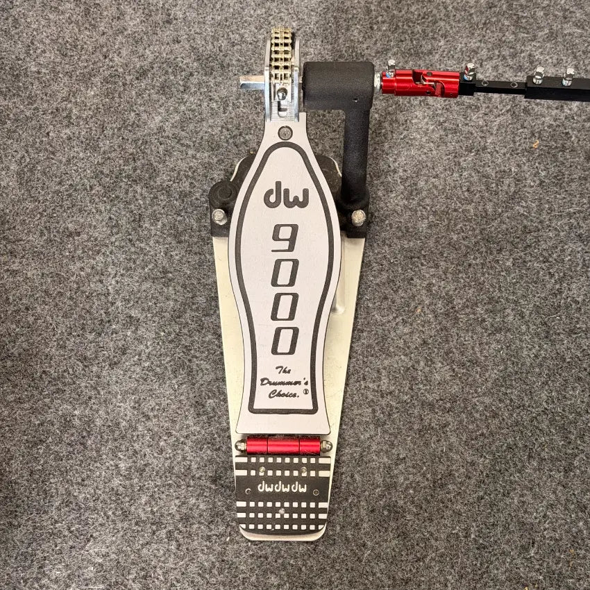 Used DW 9000 Double Bass Pedal w/Case - Good - Drum Center Of Portsmouth
