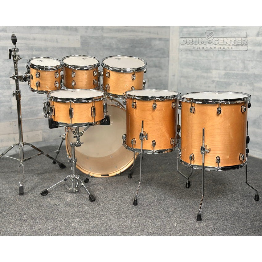 Gretsch Catalina Maple CM2 7pc Drum Set Gloss Natural - DCP Exclusive! - Drum Center Of Portsmouth
