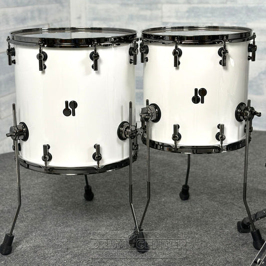 Sonor SQ2 Beech 5pc Drum Set Solid White Gloss - Drum Center Of Portsmouth