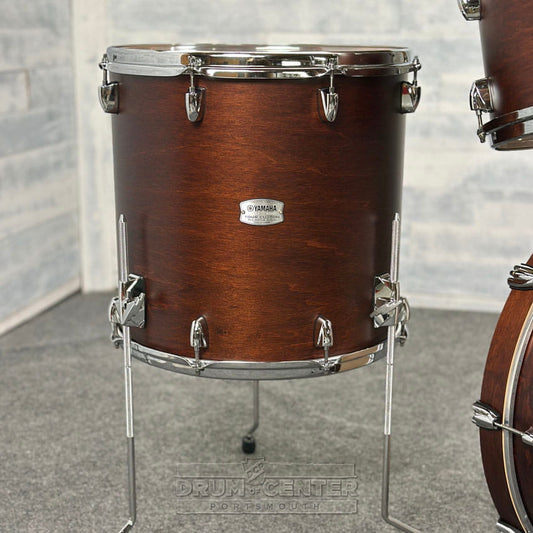 Yamaha Tour Custom Maple 4pc Drum Set 22/10/12/16 Chocolate Satin - Drum Center Of Portsmouth