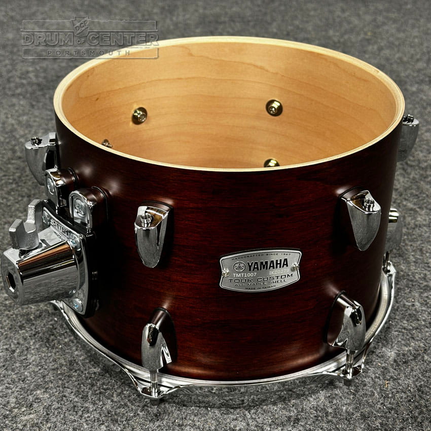 Yamaha Tour Custom Maple 4pc Drum Set 22/10/12/16 Chocolate Satin - Drum Center Of Portsmouth