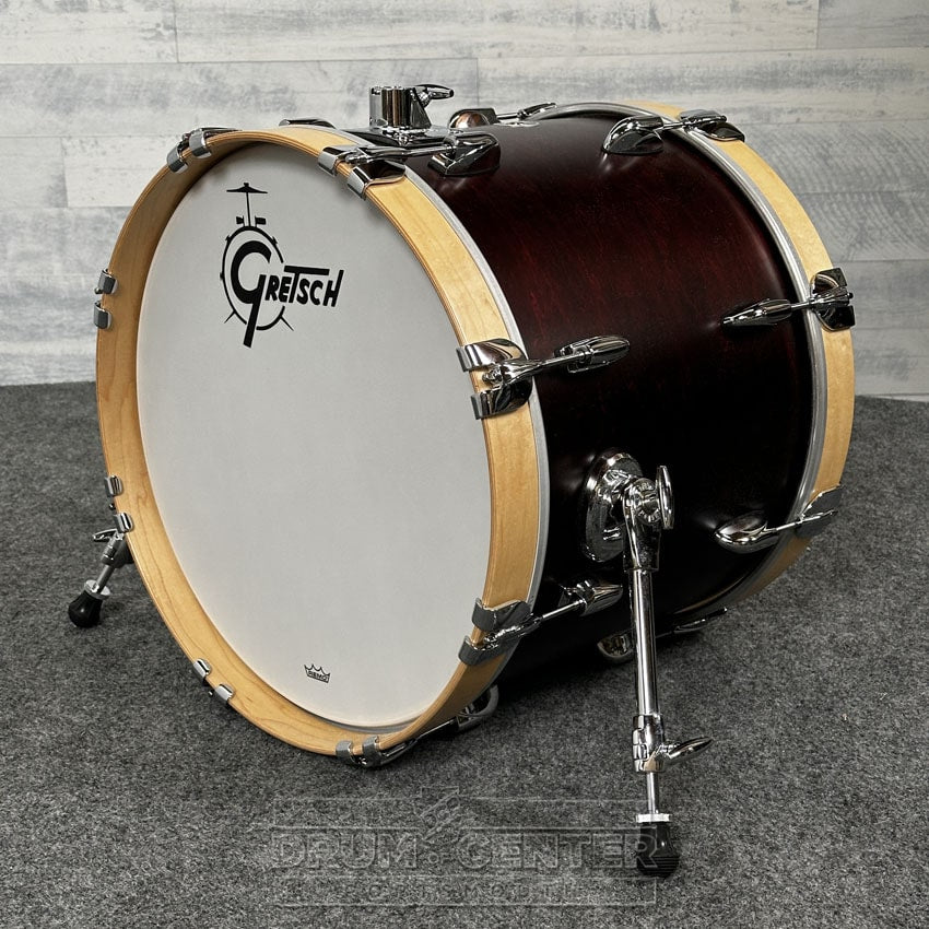 Gretsch Brooklyn Bass Drum 18x14 Satin Walnut w/Mount Plate - DCP Exclusive! - Drum Center Of Portsmouth