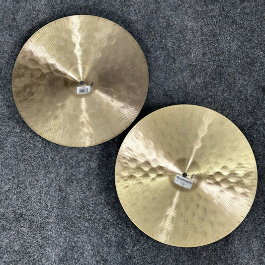 Used Zildjian K Fat Hat Cymbals 15" 1166/1494 grams - Drum Center Of Portsmouth