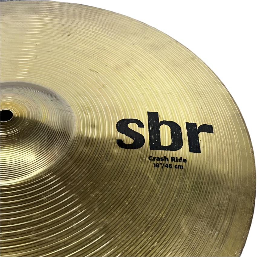 Used Sabian SBR Crash/Ride Cymbal 18" - Good - Drum Center Of Portsmouth