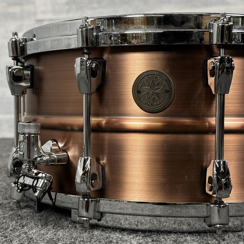Used Tama Starphonic Copper 14x7 - Very Good - Drum Center Of Portsmouth