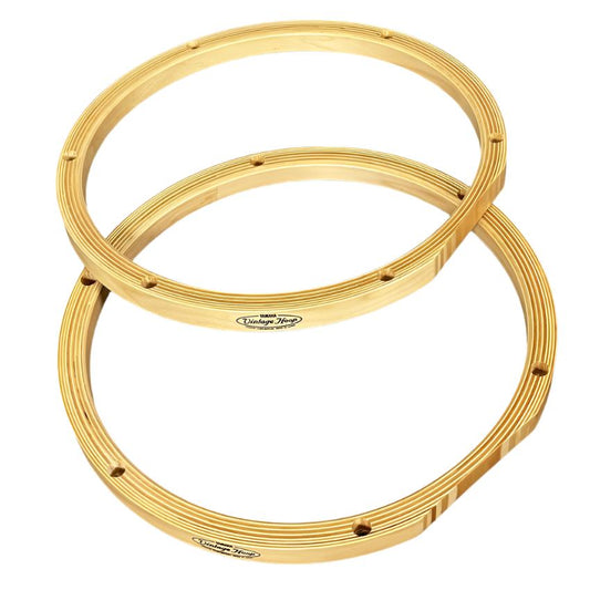Used Vintage Yamaha Wood Hoops 12" 6-Lug Pair - Mint - Drum Center Of Portsmouth