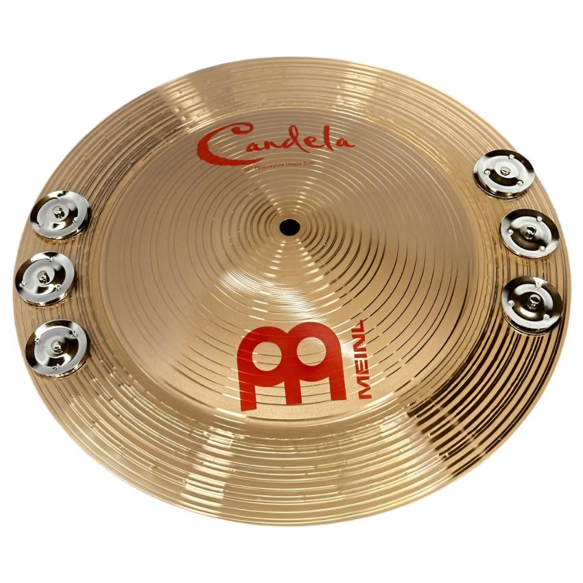 Used Meinl Candela Jingle Bell Cymbal 14" - Excellent - Drum Center Of Portsmouth