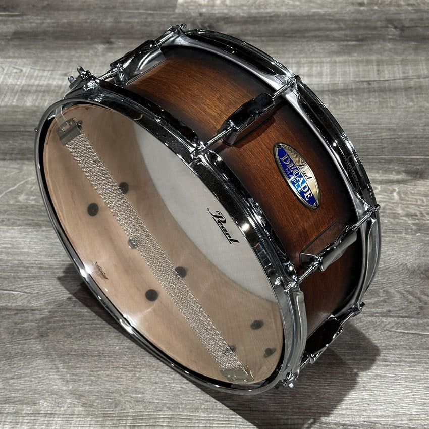 Used Pearl Decade Maple 8pc Drum Set Satin Brown Burst - Very Good - Drum Center Of Portsmouth