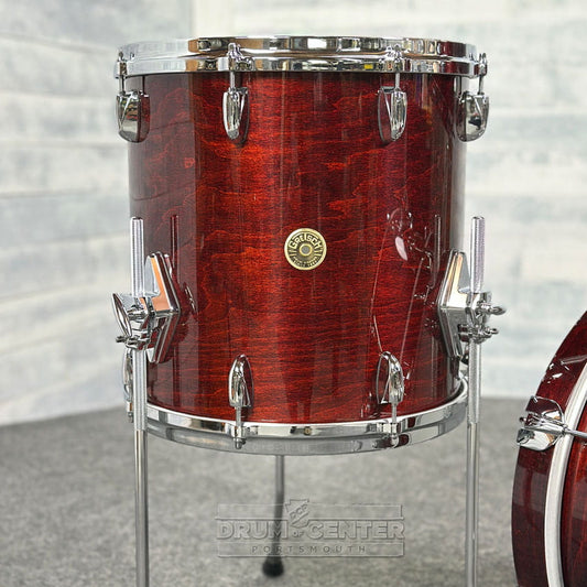 Gretsch USA Custom 3pc Drum Set 18/12/14 Walnut Gloss - Drum Center Of Portsmouth