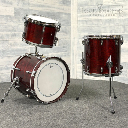 Gretsch USA Custom 3pc Drum Set 18/12/14 Walnut Gloss - Drum Center Of Portsmouth