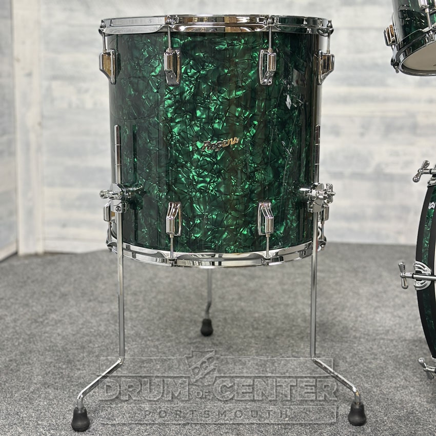 Rogers Covington Series 4pc Drum Set Green Marine Pearl - Drum Center Of Portsmouth