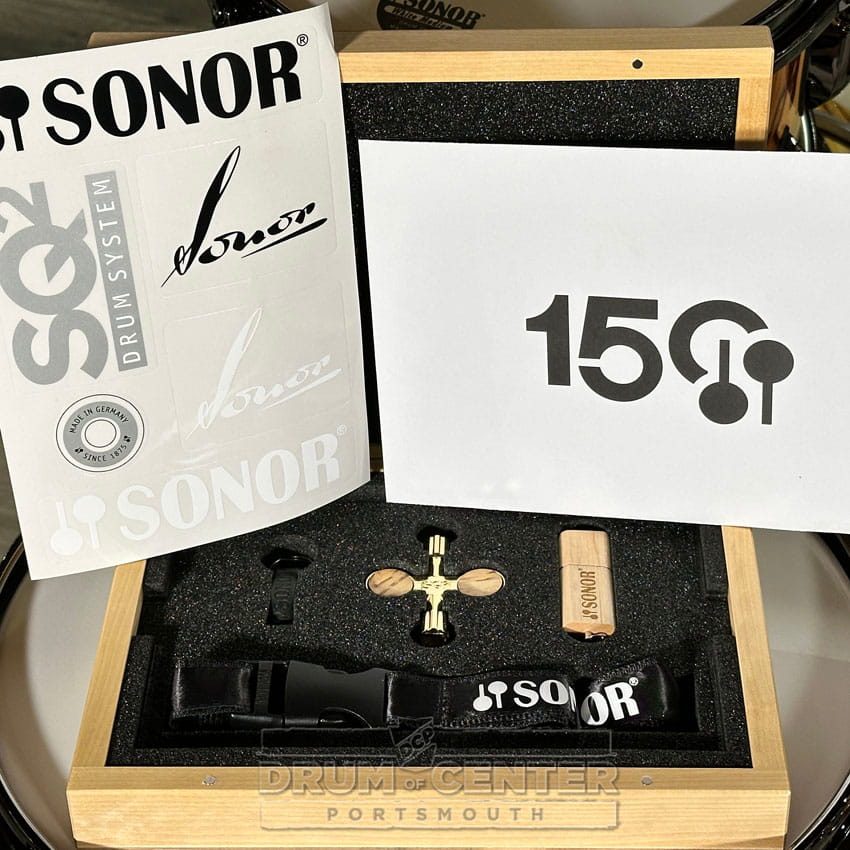 Sonor 150th Anniversary Craftsmen's Collection 3pc Drum Set African Marble - Drum Center Of Portsmouth