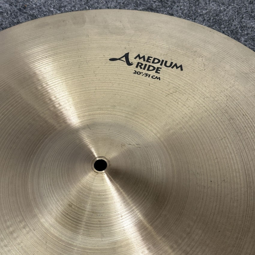 Used Zildjian A Medium Ride Cymbal 20" - Good - Drum Center Of Portsmouth