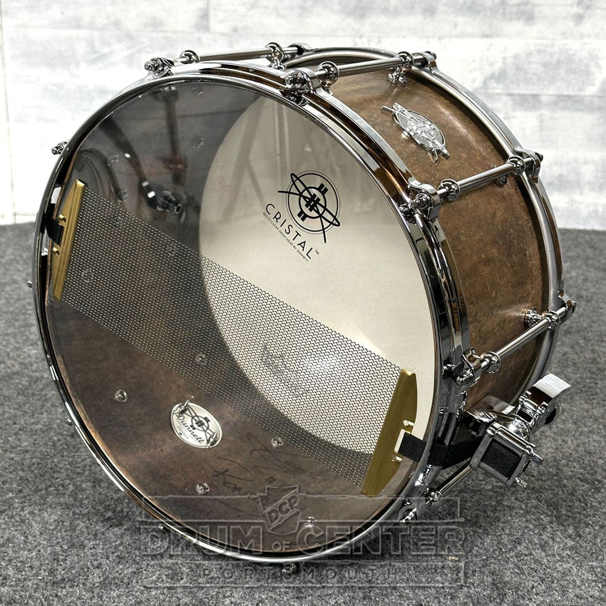 Dunnett Classic Model K Kast Bronze Snare Drum 14x8 - Drum Center Of Portsmouth