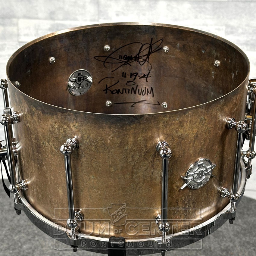 Dunnett Classic Model K Kast Bronze Snare Drum 14x8 - Drum Center Of Portsmouth