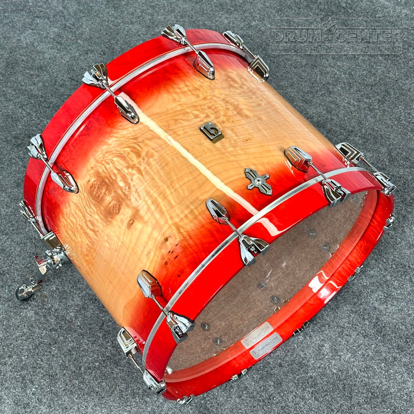 British Drum Company Founder's Reserve 5pc Drum Set Mulberry Harbour DEMO MODEL - Drum Center Of Portsmouth