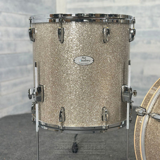 Pearl Masters Maple/Gum 3pc Drum Set 20/12/16 Diamond Glitter - Drum Center Of Portsmouth
