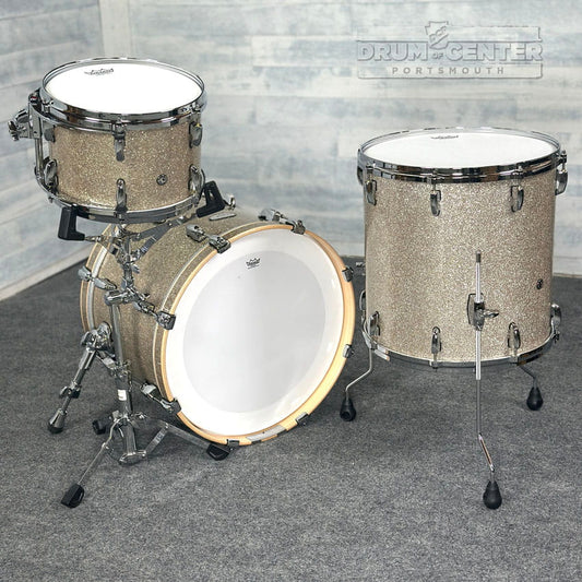 Pearl Masters Maple/Gum 3pc Drum Set 20/12/16 Diamond Glitter - Drum Center Of Portsmouth