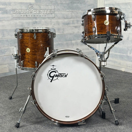 Gretsch USA Custom 3pc Drum Set Antique Maple Gloss - Drum Center Of Portsmouth