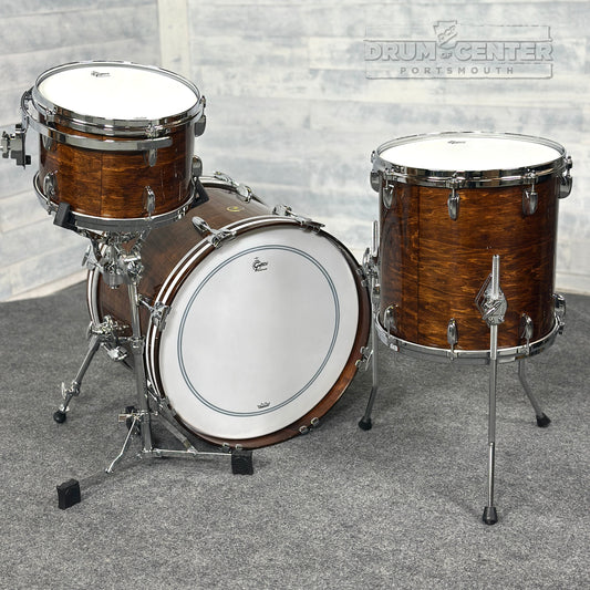 Gretsch USA Custom 3pc Drum Set Antique Maple Gloss - Drum Center Of Portsmouth