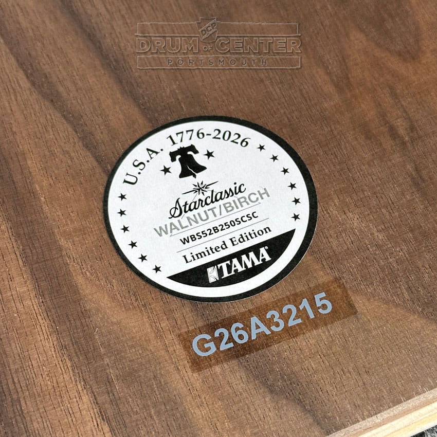 EMBARGOED - ENABLE APR 30 @ 9PM - Tama Starclassic Limited Edition Walnut/Birch 5pc Drum Set Crimson Sapphire Cascade - Drum Center Of Portsmouth