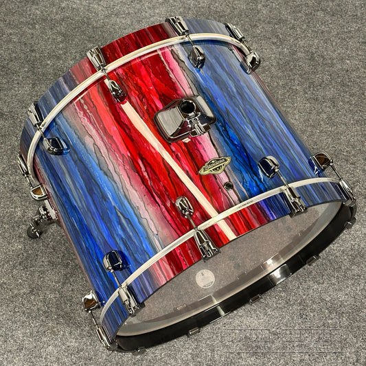 EMBARGOED - ENABLE APR 30 @ 9PM - Tama Starclassic Limited Edition Walnut/Birch 5pc Drum Set Crimson Sapphire Cascade - Drum Center Of Portsmouth