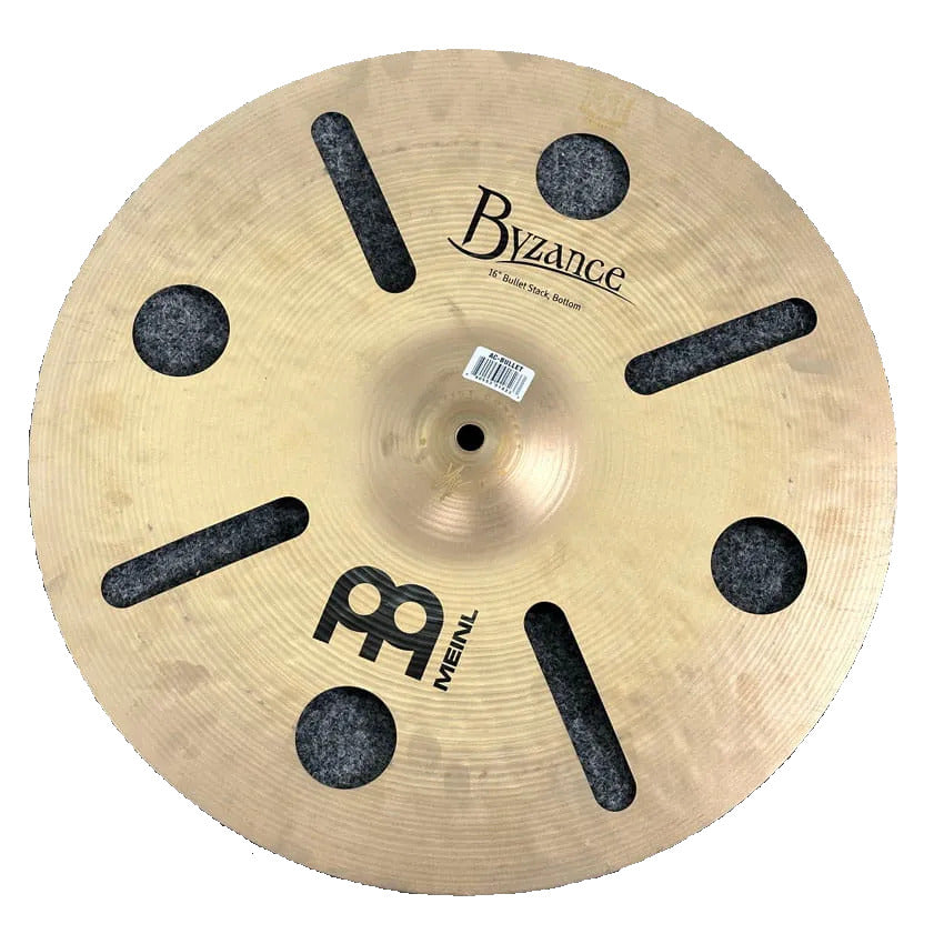 Used Meinl Byzance Bullet Cymbal Stack 12/16" - Very Good - Drum Center Of Portsmouth
