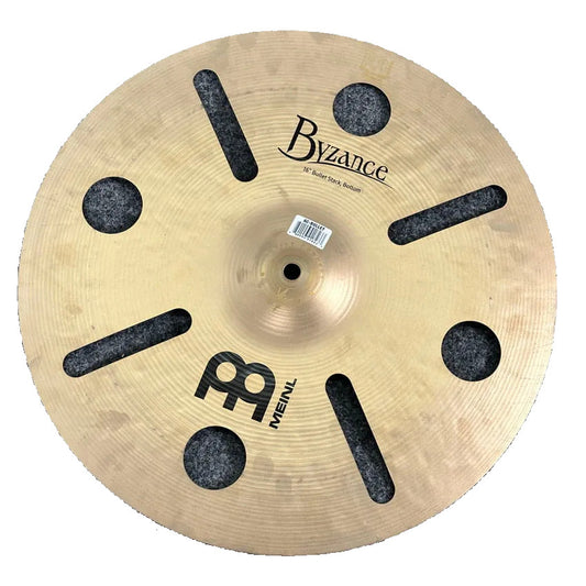 Used Meinl Byzance Bullet Cymbal Stack 12/16" - Very Good - Drum Center Of Portsmouth