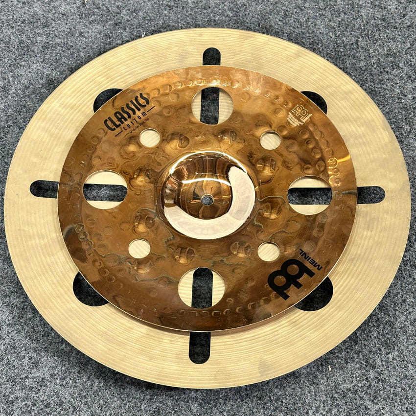Used Meinl Byzance Bullet Cymbal Stack 12/16" - Very Good - Drum Center Of Portsmouth