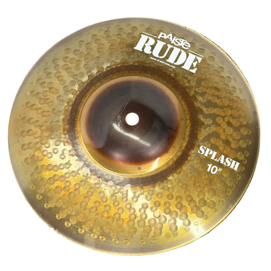 Used Paiste Rude Splash Cymbal 10 - Very Good - Drum Center Of Portsmouth