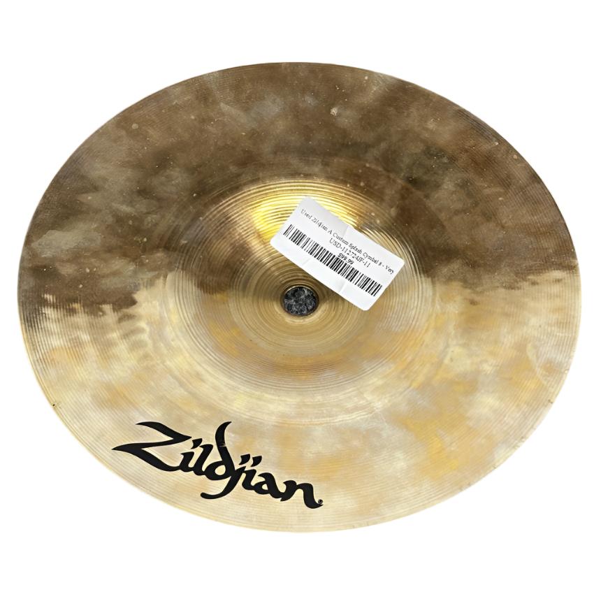 Used Zildjian A Custom Splash Cymbal 8" - Very Good - Drum Center Of Portsmouth