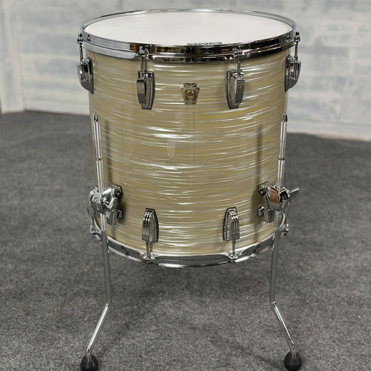 Used Ludwig Classic Maple 4pc Drum Set Olive Oyster - Very Good - Drum Center Of Portsmouth