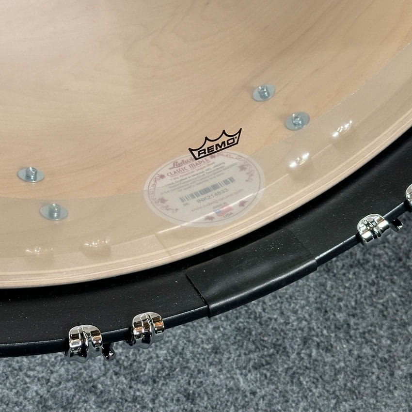 Used Ludwig Classic Maple 4pc Drum Set Olive Oyster - Very Good - Drum Center Of Portsmouth