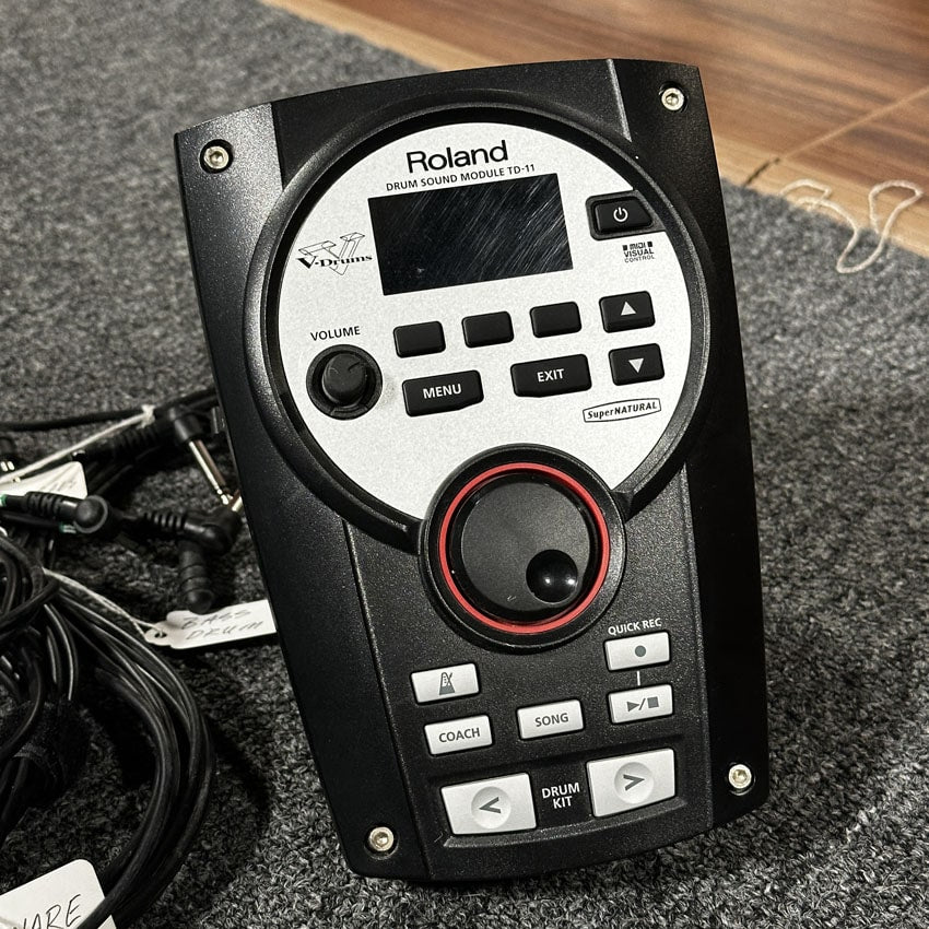 Used Roland TD11 Module w/Cable Snake - Good - Drum Center Of Portsmouth