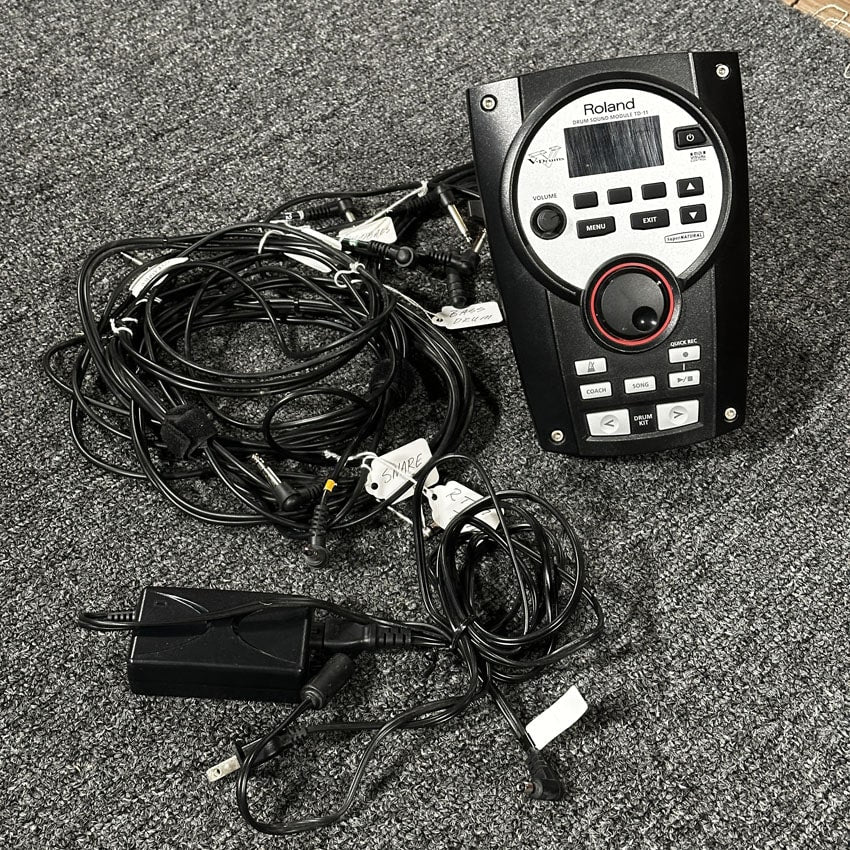 Used Roland TD11 Module w/Cable Snake - Good - Drum Center Of Portsmouth